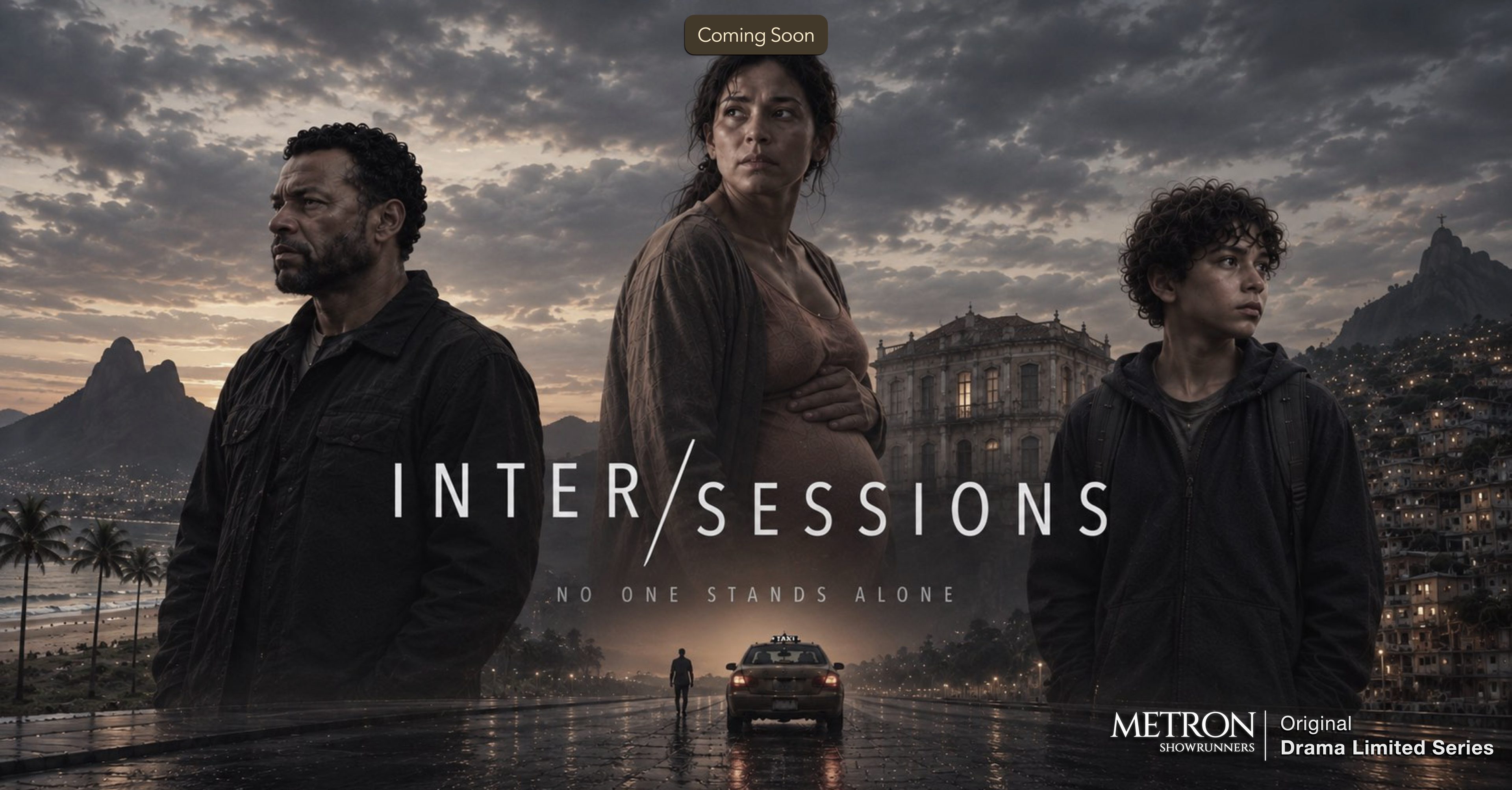 Inter/Sessions — No one stands alone. A Metron Showrunners Original Limited Series. Coming soon.